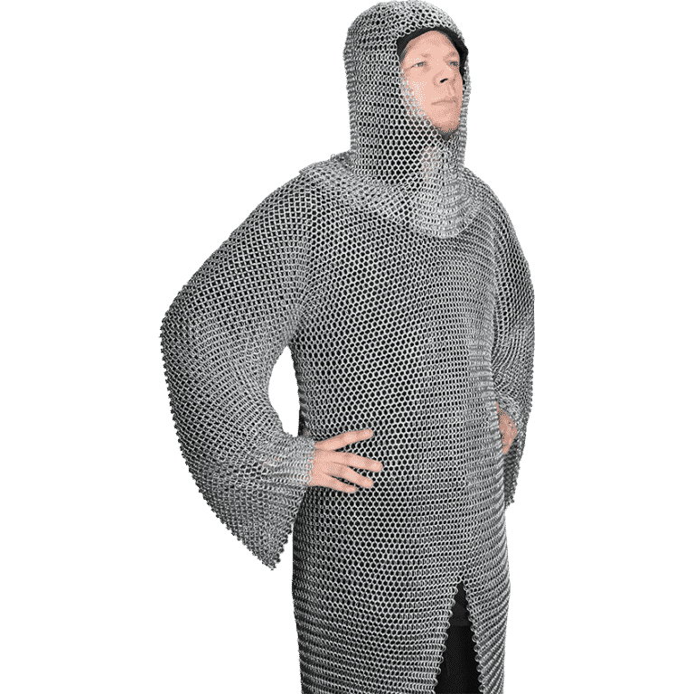 Butted Chainmail Hauberk Medieval Ware
