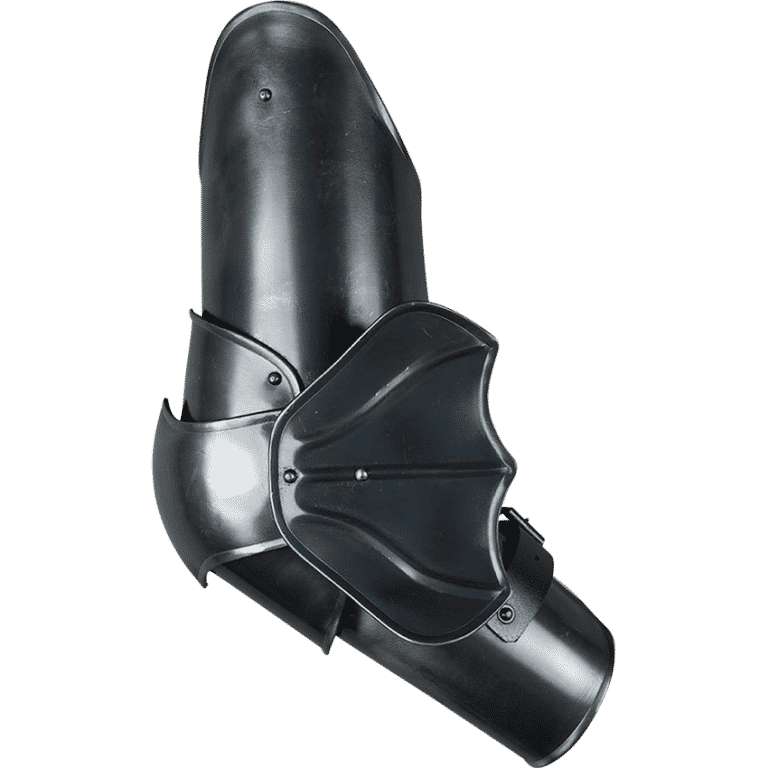 Black Full Length Arm Guards Medieval Ware
