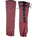 Gillian Gloves in Bordeaux colour