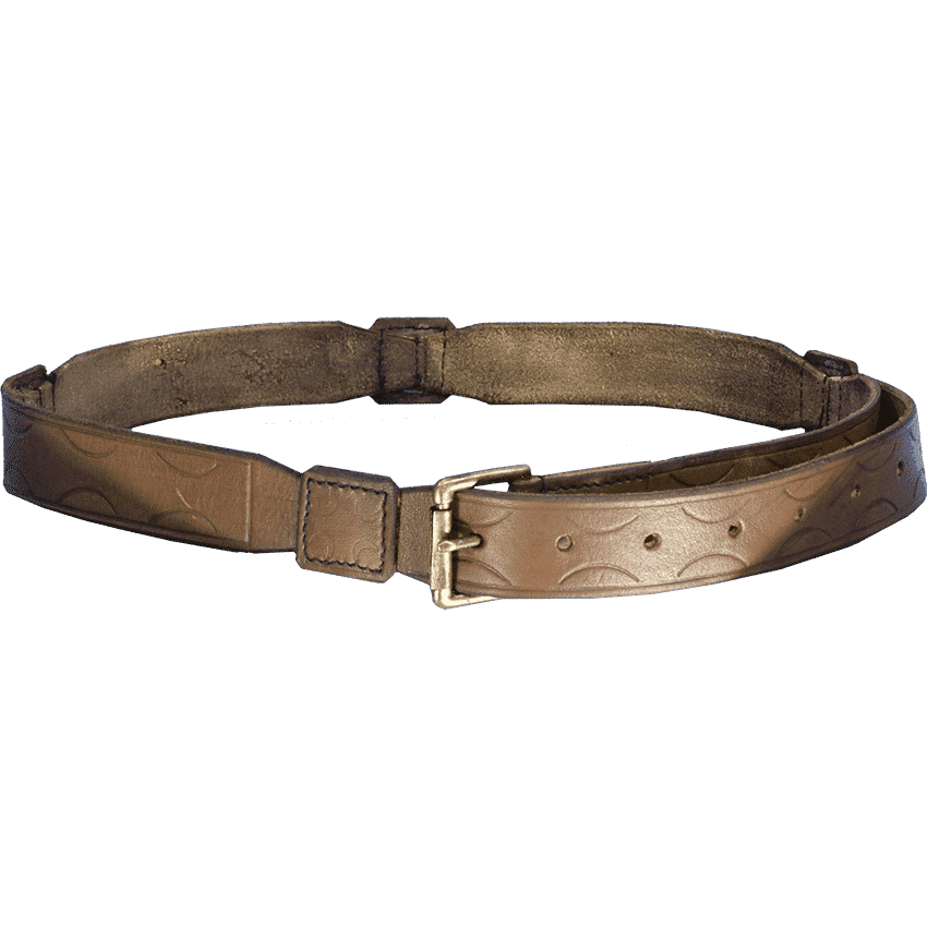 Early Medieval brown Leather Belt belts Leather Products 