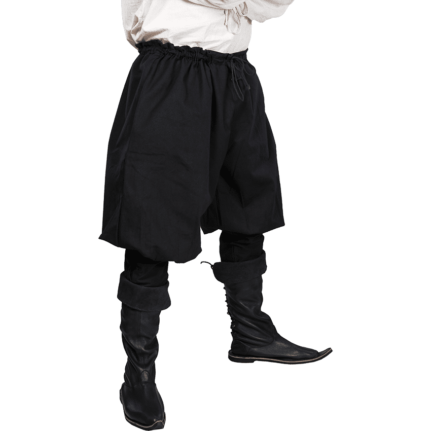  HappyStory Men's Medieval Viking Pants Trousers Renaissance  Pants (M) Black : Clothing, Shoes & Jewelry