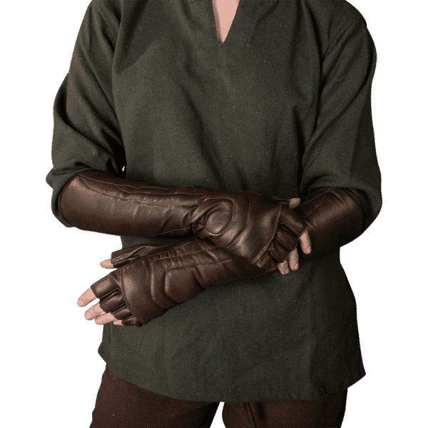 Leather Female Gloves