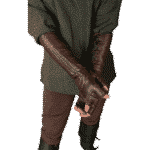 Leather Female Gloves