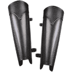 Anvard Leather Greaves