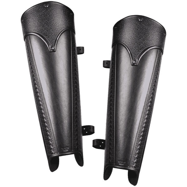 Anvard Leather Greaves