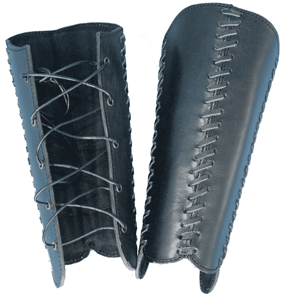 Leather Greaves
