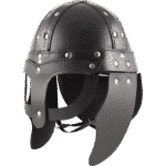 Leather Viking Helmet