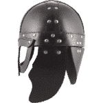 Leather Viking Helmet